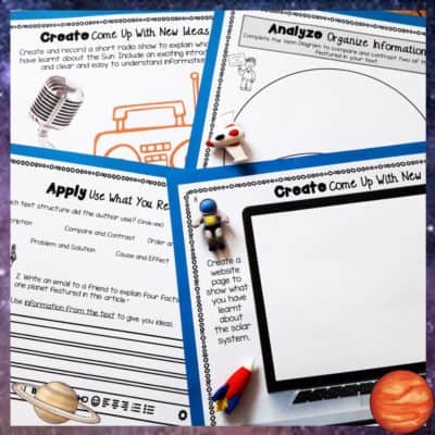 The Solar System Reading Comprehension Passages and Questions | Space