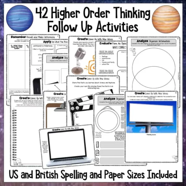 The Solar System Reading Comprehension Passages and Questions d The Solar System Reading Comprehension Passages and Questions d