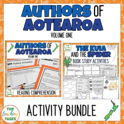 Authors-of-Aotearoa-Reading-Comprehension-Activity-Bundle