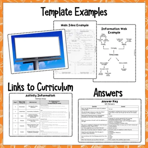New Zealand Authors Reading Comprehension Passages and Questions b New Zealand Authors Reading Comprehension Passages and Questions b