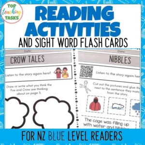 Blue Ready to Read Activities