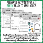 Green Ready to Read Activities 1