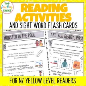 Yellow Ready to Read Activities Level
