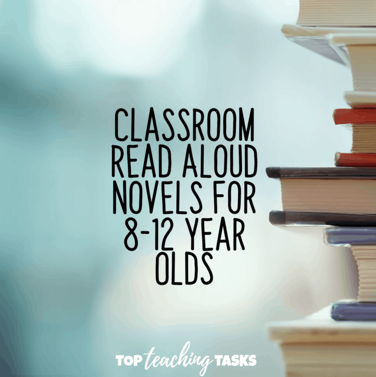 Classroom Read Aloud Novels for 8-12 Year Olds