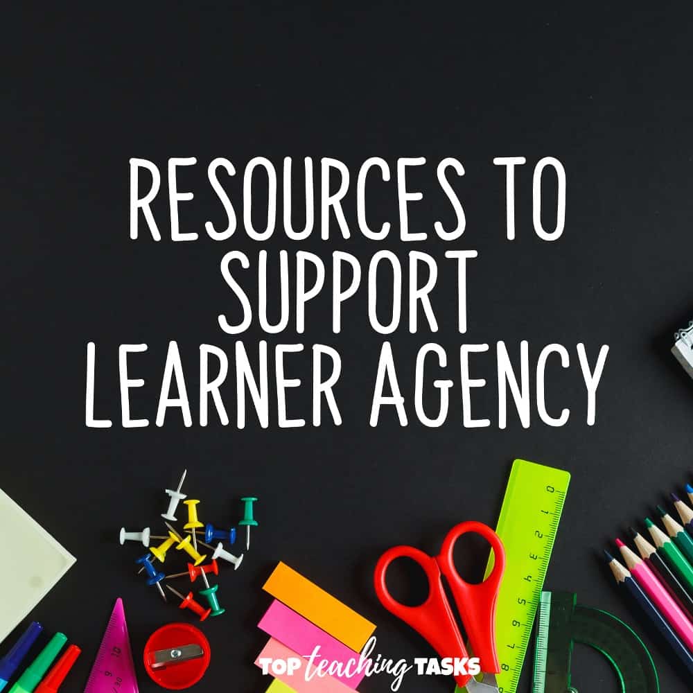 Resources to support student agency