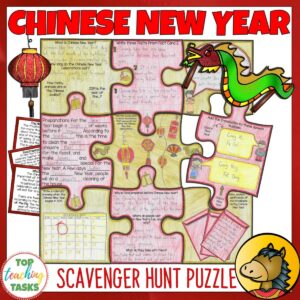 Chinese New Year Reading Comprehension Activity