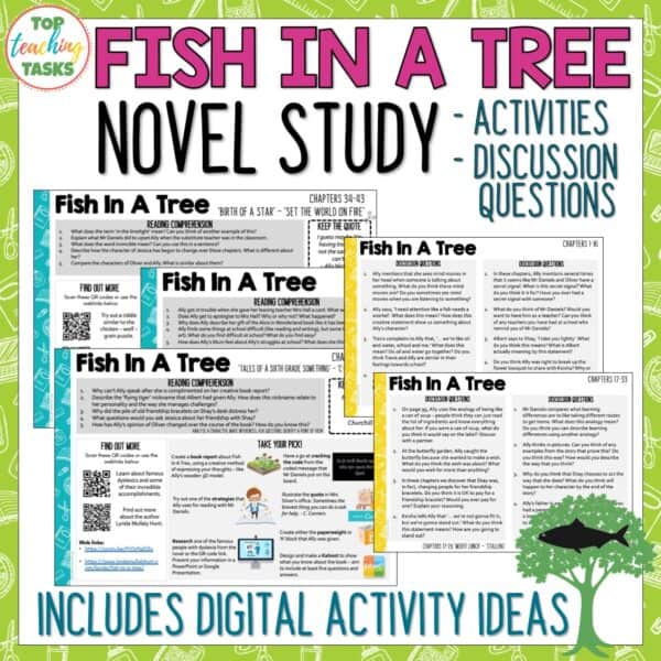 Fish in a Tree Novel Study