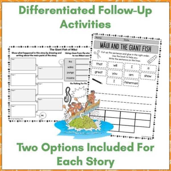 Maui and the giant fish shared reading Maui and the giant fish shared reading