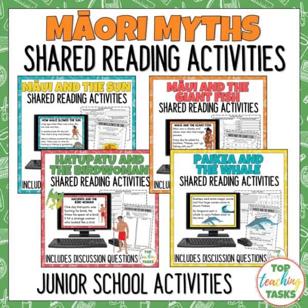 Māori Myths and Legends Shared Reading