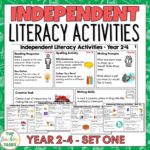 Independent Literacy Activities Year 2 4