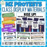 NZ Protests Display Materials