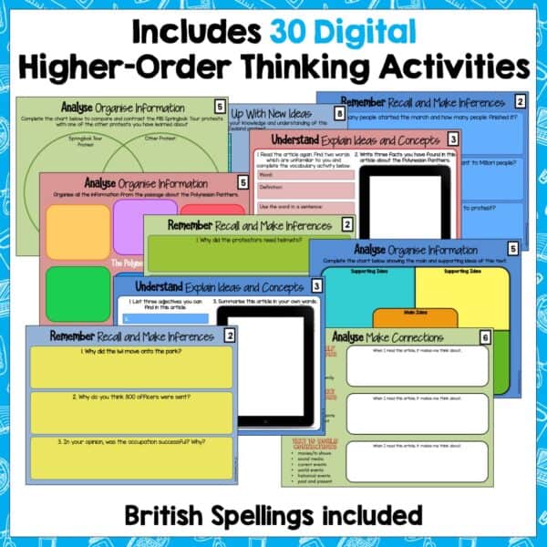 new Zealand Protests Digital Reading Activities 3 new Zealand Protests Digital Reading Activities 3