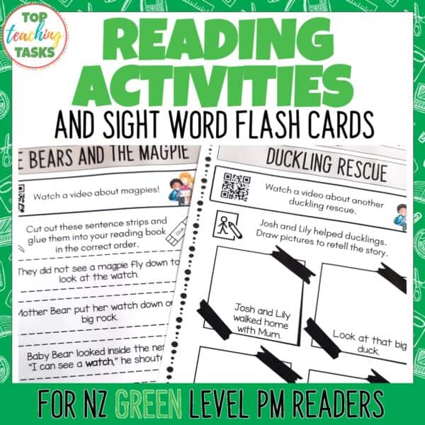 Green PM Reader Activities