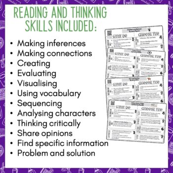 Purple PM Reader Activities Level 19 and 20 | Year 3 and 4 New Zealand ...