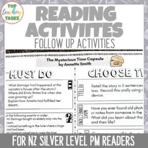 Silver PM Reader Activities
