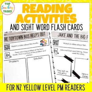 Yellow PM Reader Follow Up Activities