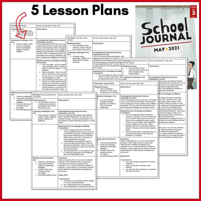 NZ School Journal Level 3 May 2021 Activities | Paper-based and Digital ...