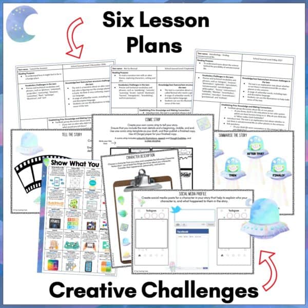 Aliens School Journal Set b Aliens School Journal Set b