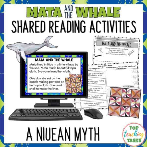 Mata and the Whale Niuean myth 1