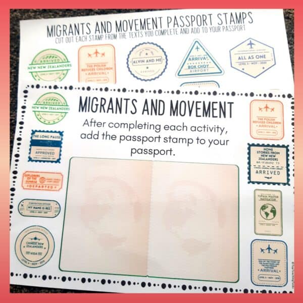 Migrants and Movement Reading and NZ History Unit | Print and Digital ...