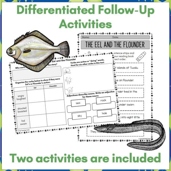 The Eel and the Flounder b The Eel and the Flounder b