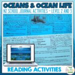 Ocean and Ocean life school journal set