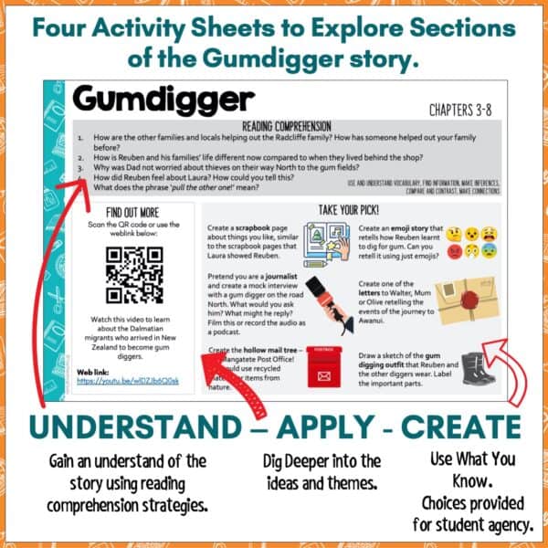 Gumdigger Novel Study Gumdigger Novel Study