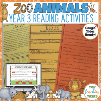 Ocean Creatures Reading Comprehension Activities for Year 3 - Top ...