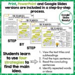 Finding the main idea reading skills 3