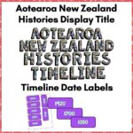 Build your own New Zealand histories timeline 2