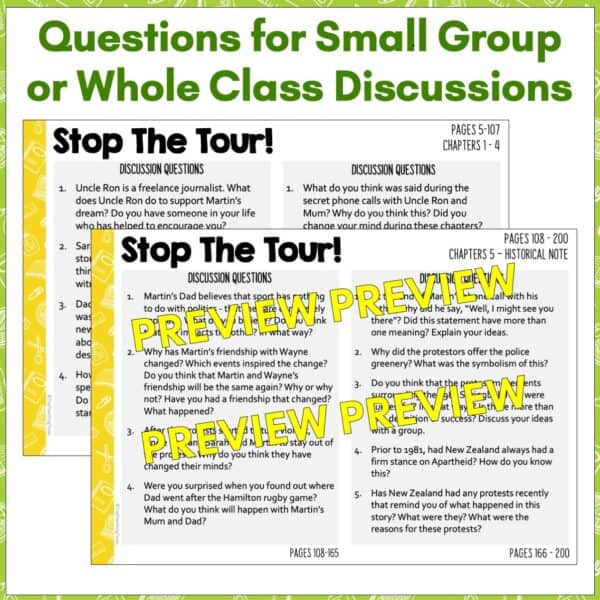 Stop the Tour preview b Stop the Tour preview b