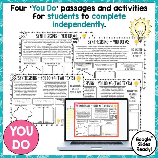 Synthesising Reading Activities e Synthesising Reading Activities e