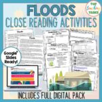 Floods Reading Activities