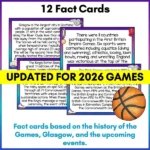 The Games Glasgow 2026 puzzle poster b