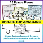 The Games Glasgow 2026 puzzle poster c