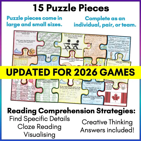 The Games Glasgow 2026 puzzle poster d The Games Glasgow 2026 puzzle poster d