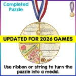 Year 3-4 Commonwealth Games Puzzle c