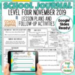 NZ School Journal Level 4 November 2019 Activities