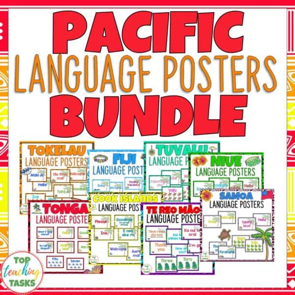 Pacific Island language posters