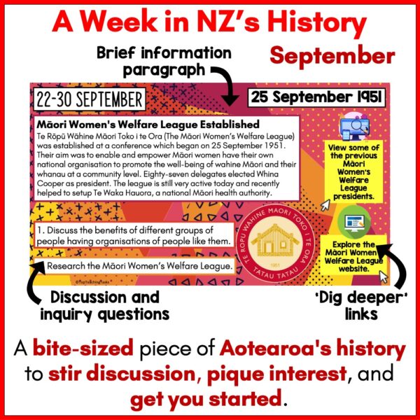 A Week in NZs History September a A Week in NZs History September a