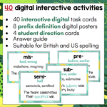 Prefixes Digital Activities Volume One
