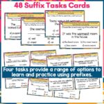 Suffixes Task Cards a