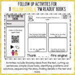 Yellow 6 Reading Comprehension Activities a