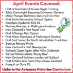 A Week in New Zealand History April c
