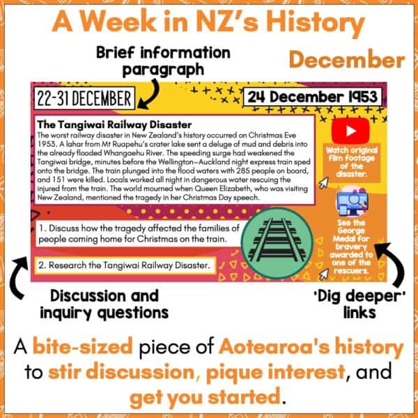 A Week in New Zealand History December a A Week in New Zealand History December a