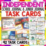 SJ and JJ Independent Task Cards Resource