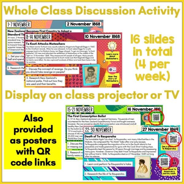 A Week in NZ History November A Week in NZ History November