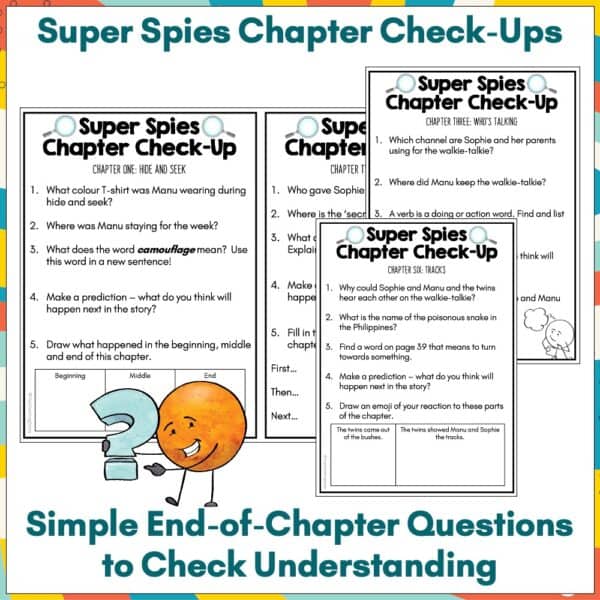 Chapters Super Spies Activities and Discussion Questions Chapters Super Spies Activities and Discussion Questions