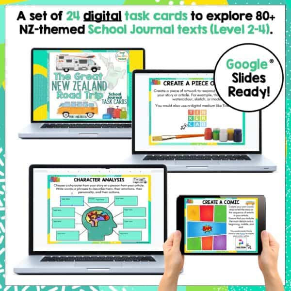 NZ School Journal Task Cards d NZ School Journal Task Cards d
