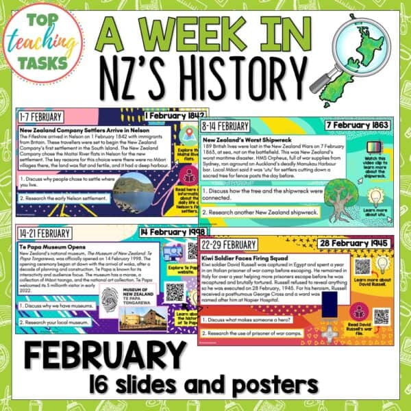 A Week in NZ History February